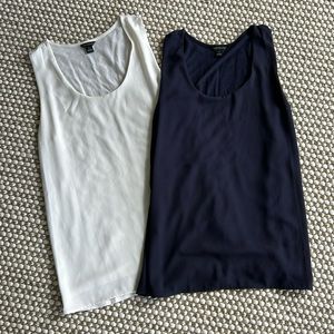 Ann Taylor Mixed Media Shells - Duo